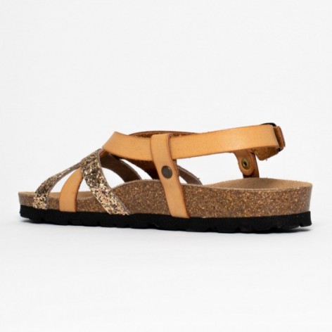 Sandales Lisle Multibrides Camel