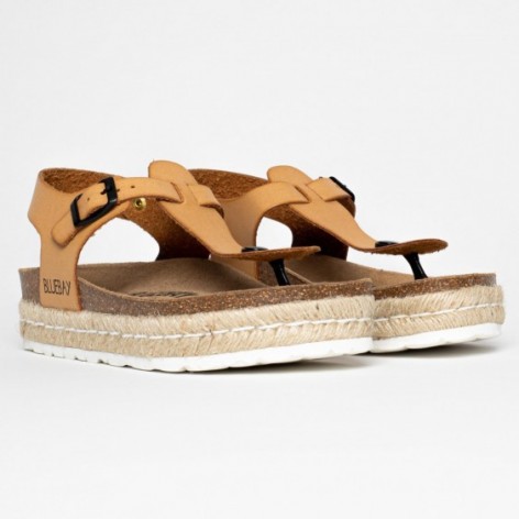 Sandales Sardou à plateforme Camel
