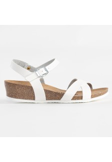 Sandales Napier  Compensées et semi-compensées Blanc