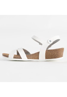 Sandales Napier  Compensées et semi-compensées Blanc