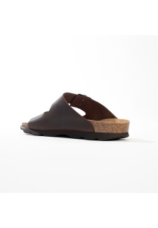 Sandales Aristote 2 Brides Marron