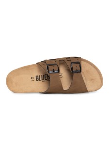 Sandales 2 Brides Metal Bluebay pour Homme