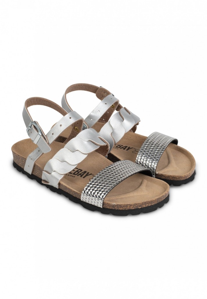 Sandales Multibrides Stone Bluebay pour Femme
