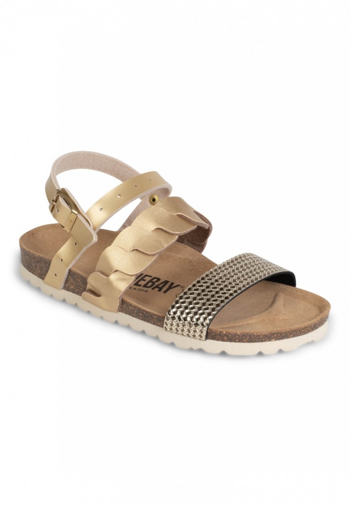 Sandales Multibrides Stone Bluebay pour Femme