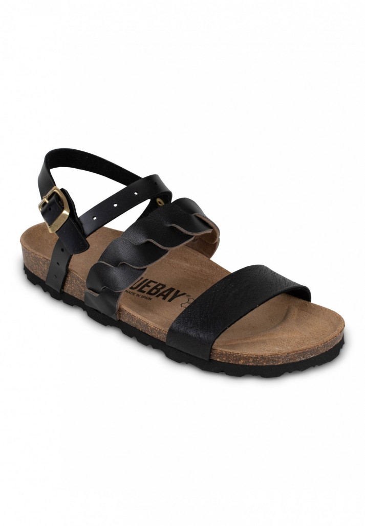 Sandales Multibrides Stone Bluebay pour Femme