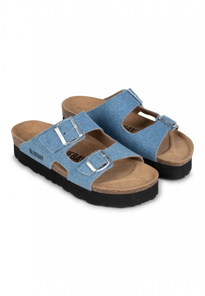 Sandales à plateforme Plava Bluebay pour Femme