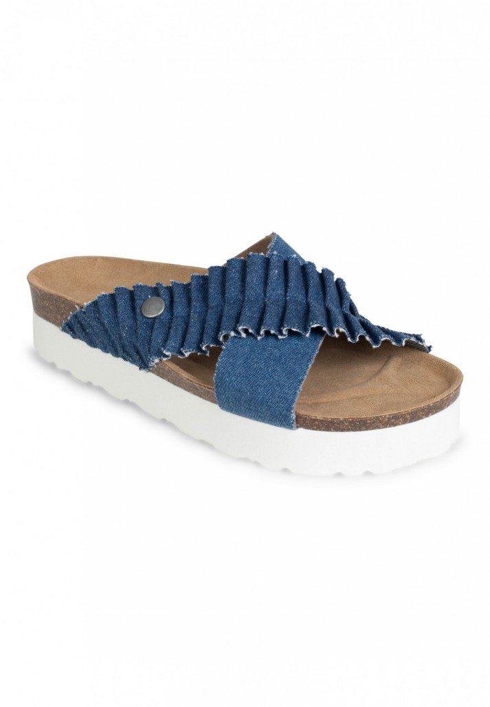 Sandales 2 Brides Kelly Bluebay pour Femme
