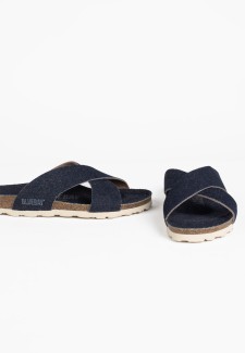 Sandales Mirtille 2 Brides Denim Brut