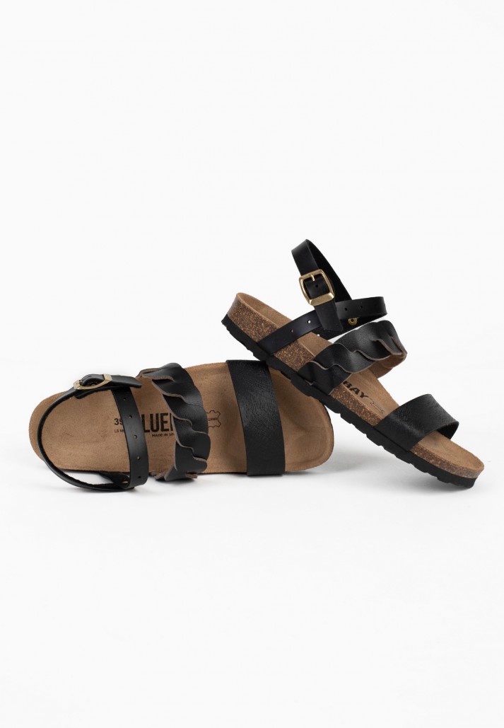Sandales Multibrides Stone Bluebay pour Femme