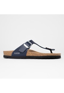 Sandales Myrrhis à entre-doigts Bleu marine