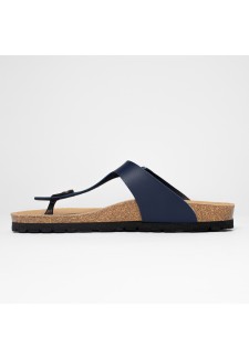 Sandales Myrrhis à entre-doigts Bleu marine