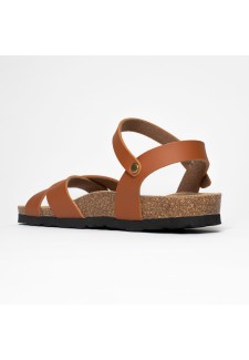 Sandales Linda Multibrides Tan