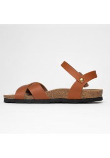 Sandales Linda Multibrides Tan