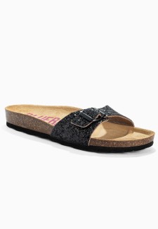 Sandales Anthemis Noir