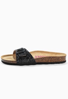 Sandales Anthemis Noir