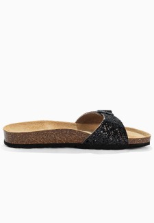 Sandales Anthemis Noir