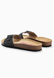 Sandales Anthemis Noir