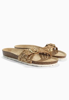 Sandales Cerfs Or