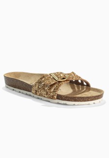 Sandales Cerfs Or