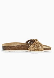 Sandales Cerfs Or