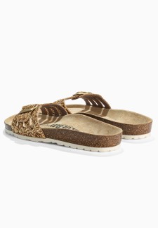 Sandales Cerfs Or