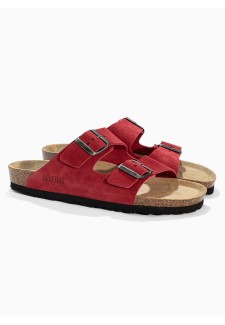Sandales Aristote  Rouge