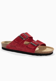 Sandales Aristote  Rouge