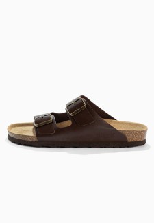 Sandales Aristote  Marron