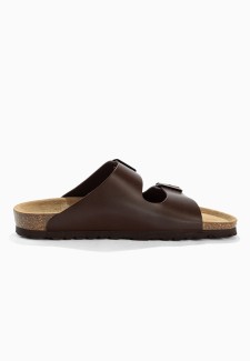 Sandales Aristote  Marron