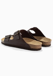 Sandales Aristote  Marron