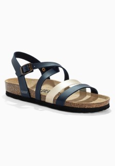 Sandales Marte  Bleu Marine/Or